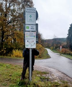 Umleitungbeschilderung