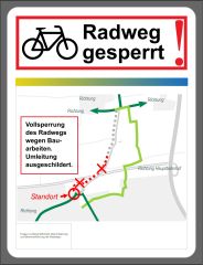 Umleitung �bersichtstafel